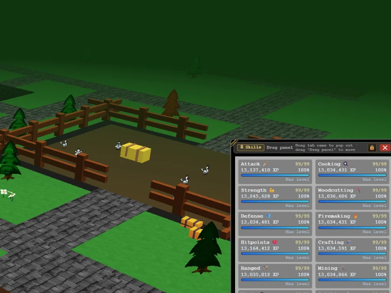 Authentic Eldervire skills interface screenshot