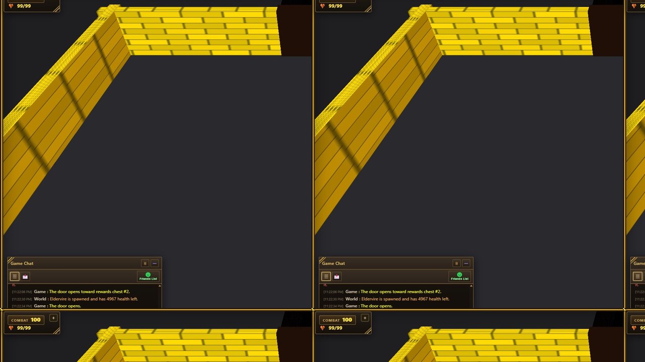 Vire Runs reward chest room after opening chest loot